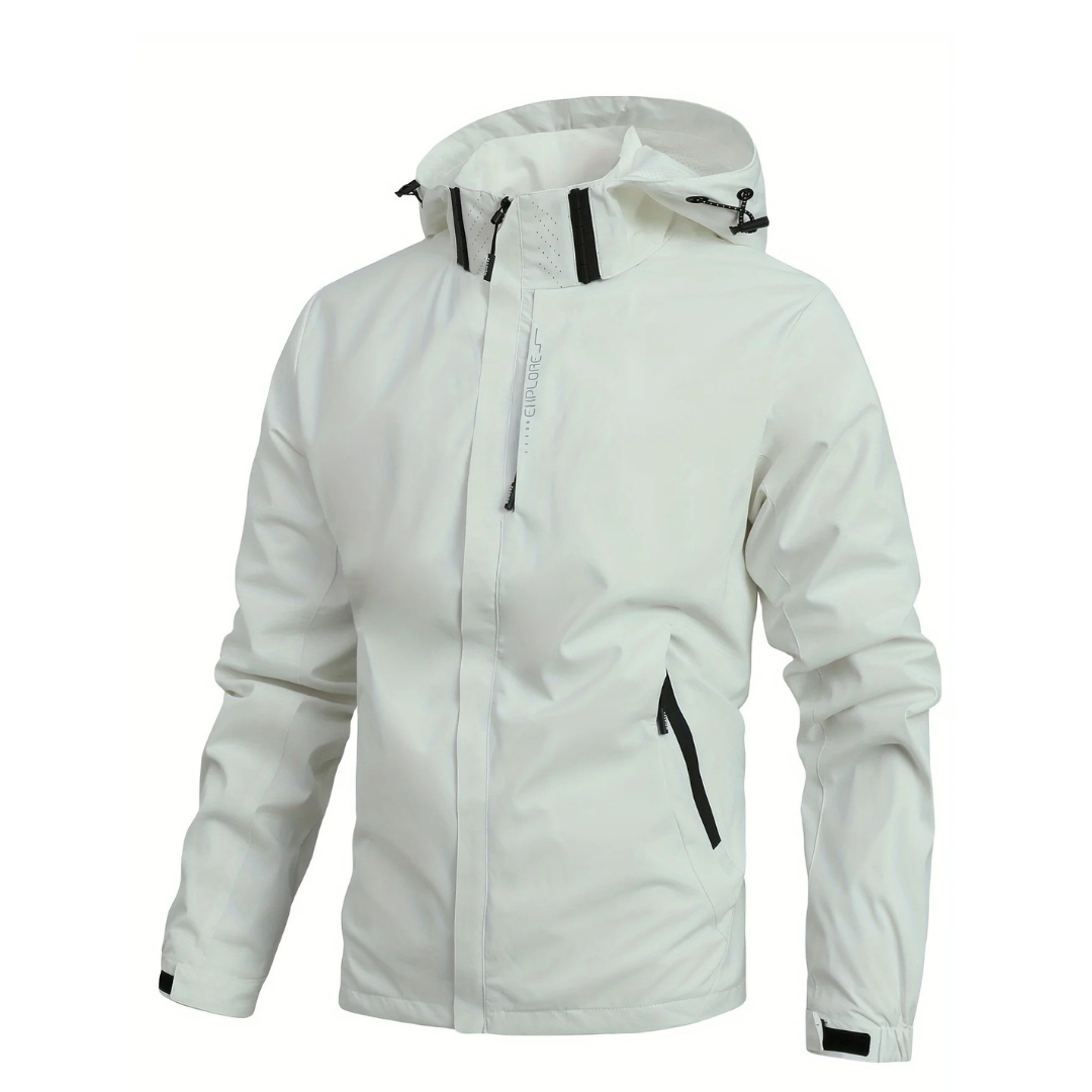 Hooded Waterproof Jacket for Men