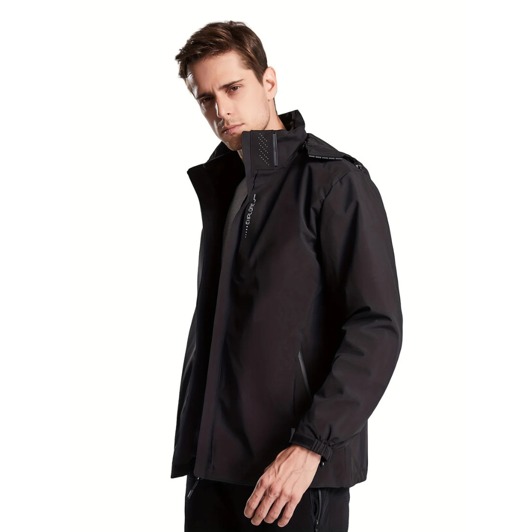 Hooded Waterproof Jacket for Men