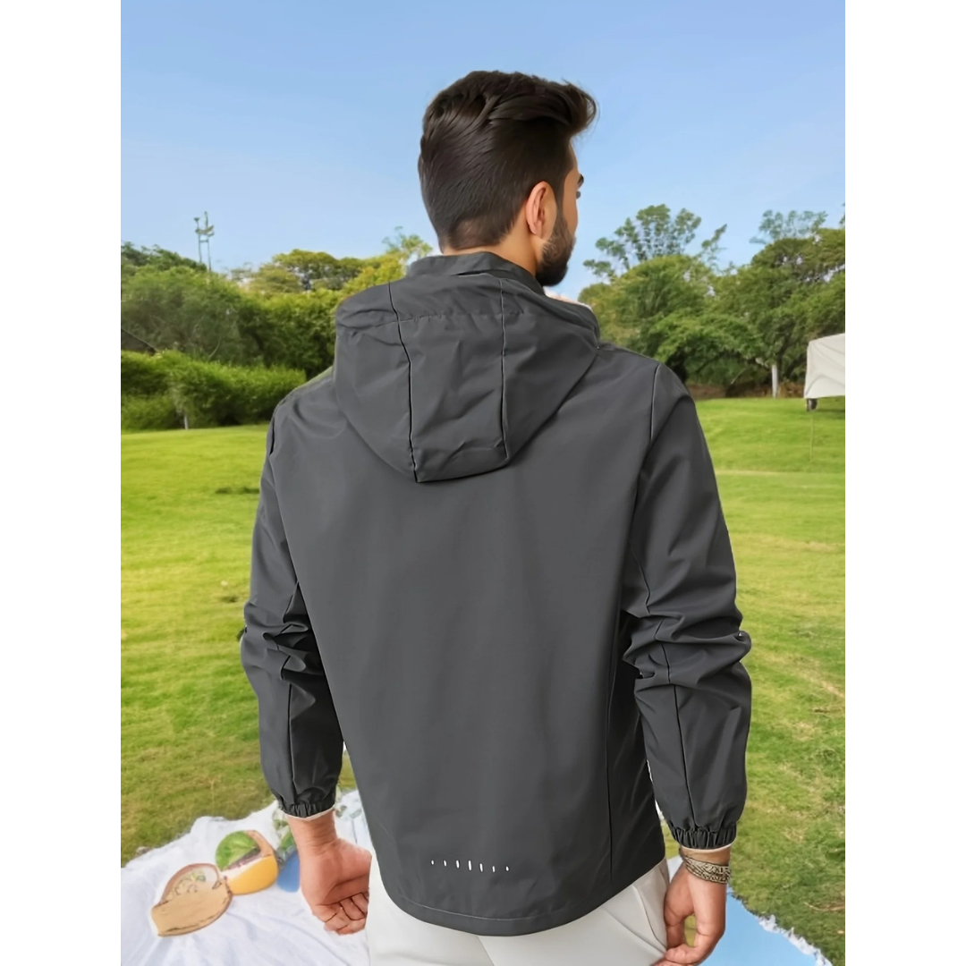 Hooded Waterproof Jacket for Men