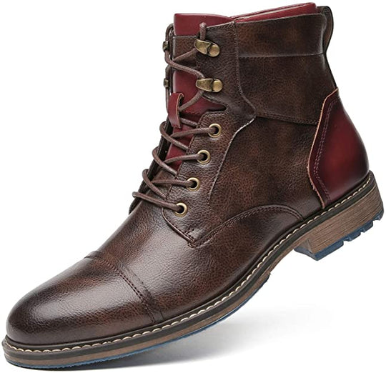 Luxurious Ankle Oxford Boots for Men