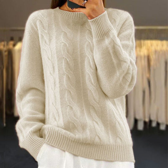 Loose Thick Turtleneck Pullover for Women