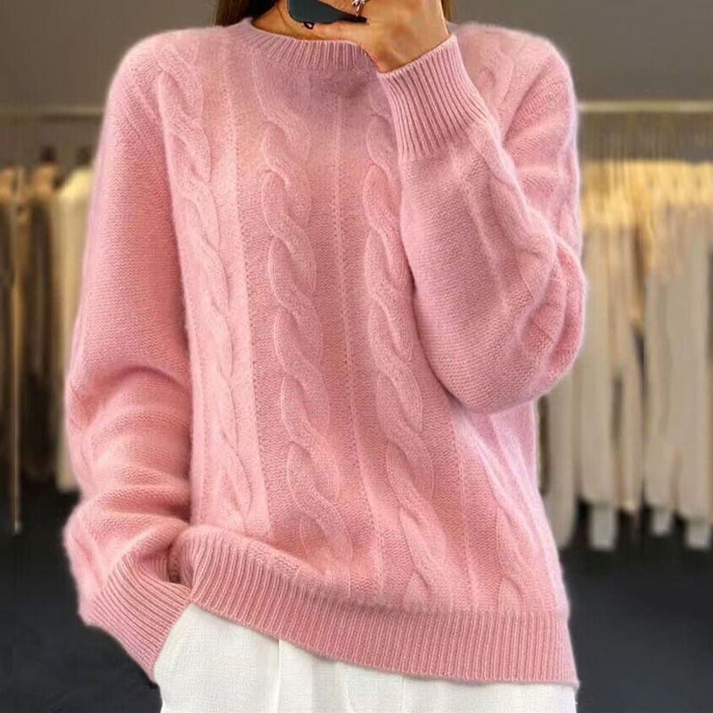 Loose Thick Turtleneck Pullover for Women