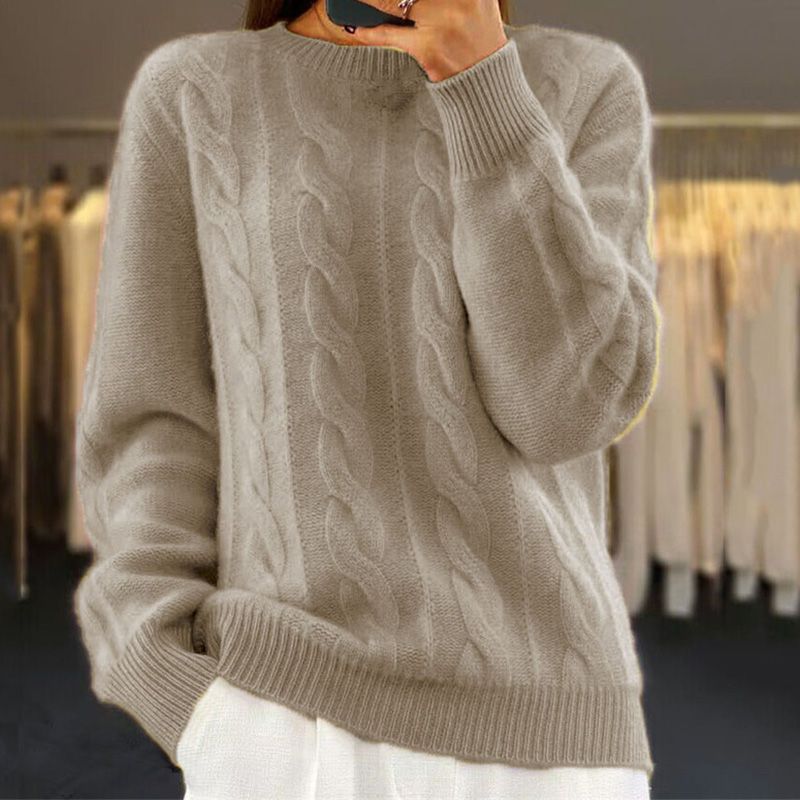 Loose Thick Turtleneck Pullover for Women