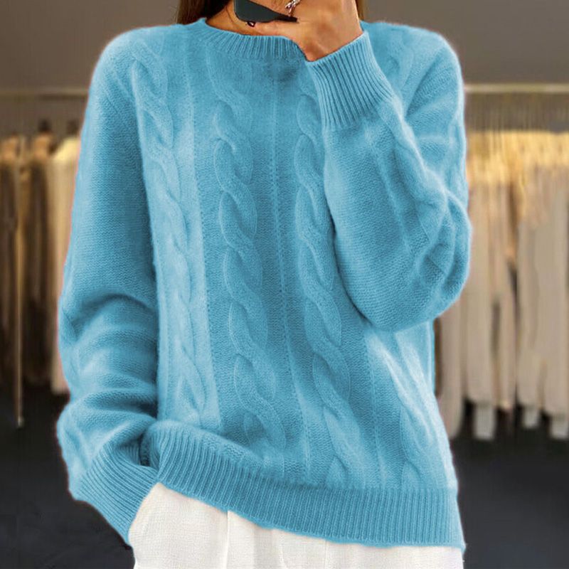 Loose Thick Turtleneck Pullover for Women