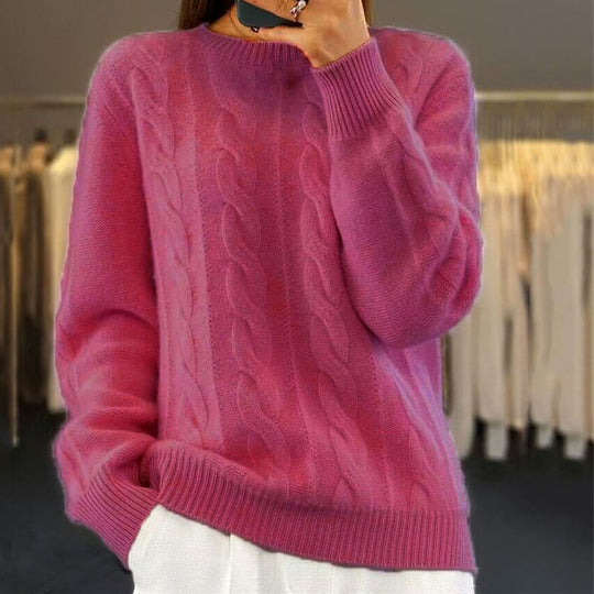 Loose Thick Turtleneck Pullover for Women