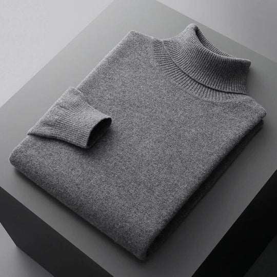 Casual Turtleneck Jumper for Men